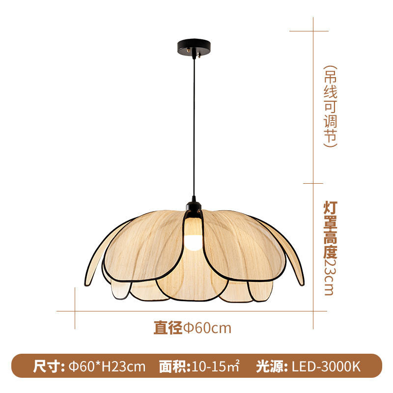 Fibra vegetal natural 60cm_Tricolor luminoso