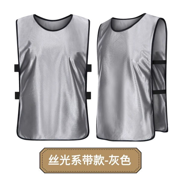 Mercerized lace-up gray