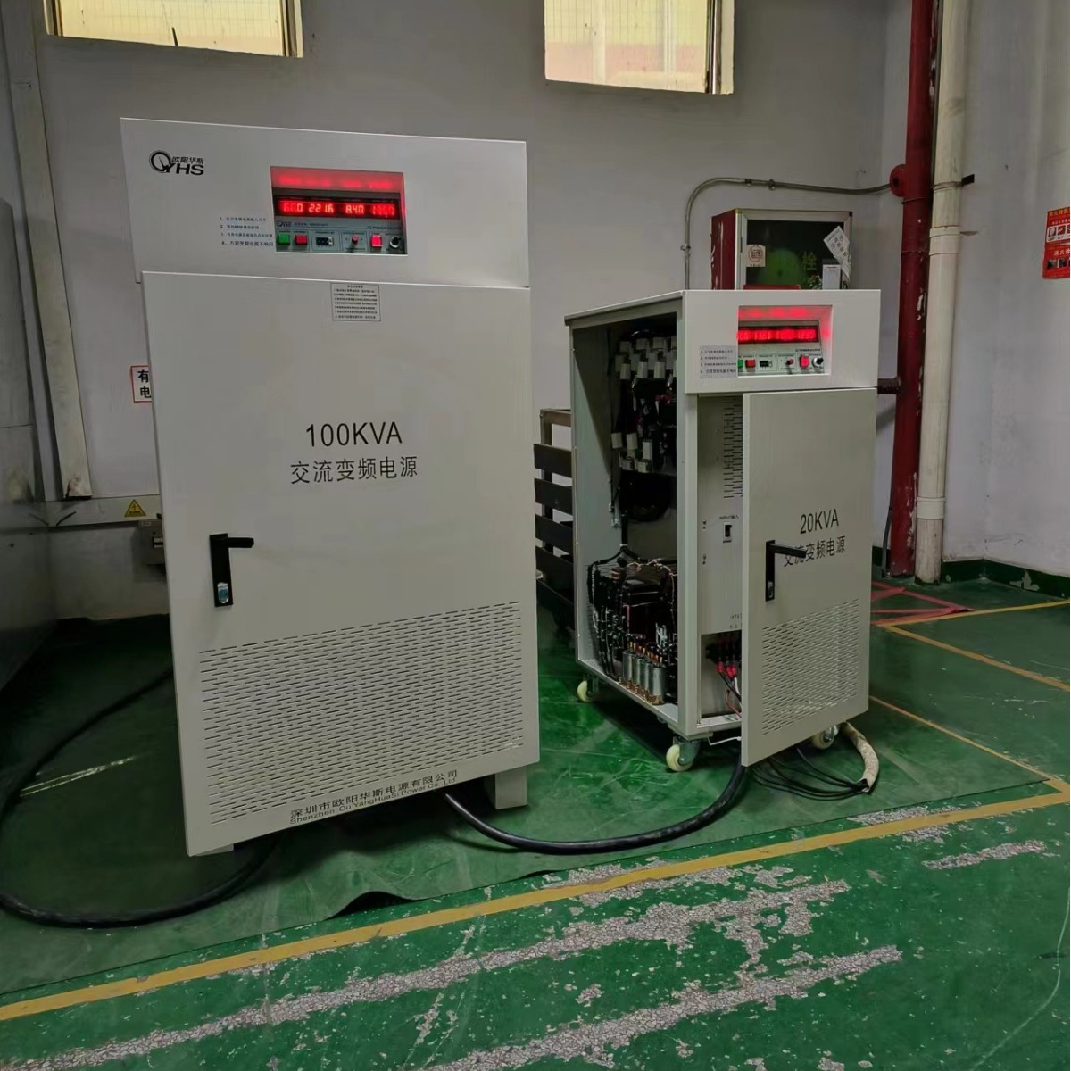 ŷ����˹����100KVA��Ƶ��Դ�������ڣ����380V 60HZ������ʹ��