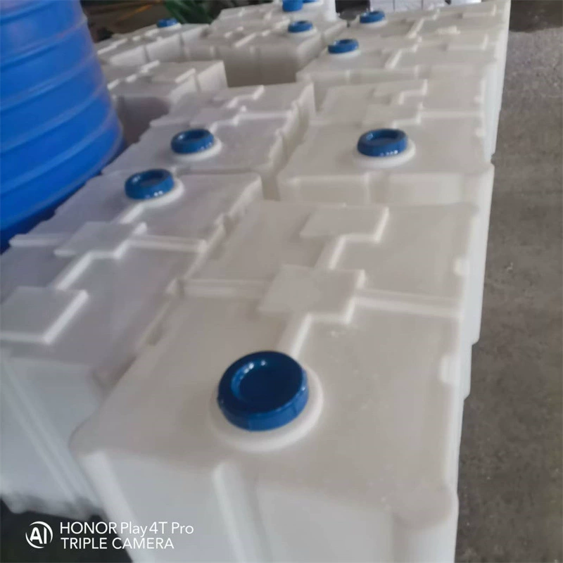 Jiangsu 500L дозирующая коробка из пищевого пластика для воды устойчивая к кислотам и щелочам 200Lpe резервуар для хранения емкость для смешивания вращающегося литья устойчивость к коррозии
