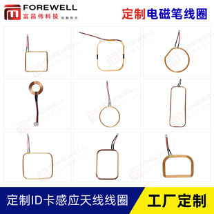 Wholesale Antenna Coil Access Control Fingerprint Lock Coil Card Reader Card Reader Sensor Antenna Coil Can Be Customized
