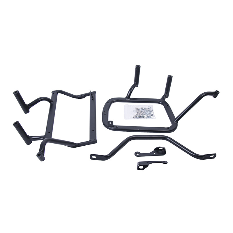Es adecuado para el soporte de caja lateral derecho MT450 de aleación de aluminio de motocicleta de tres cajas, marco de cola, marco de caja lateral, marco de cola
