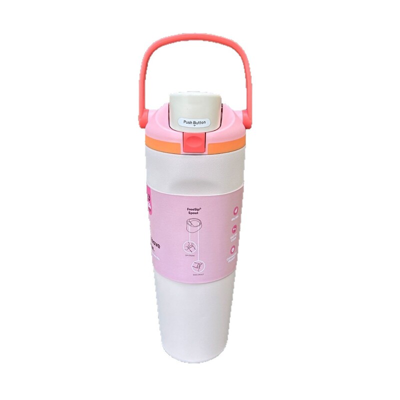 Owala FreeSip Sway新款提手30oz水果杯大容量24小时锁温咖啡杯|undefined
