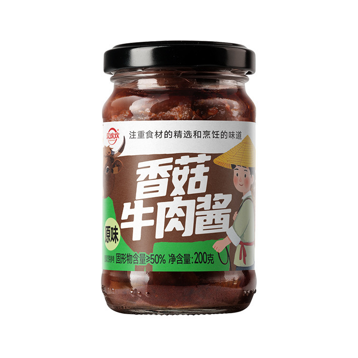 工場直販しいたけビーフソース瓶詰め鍋つゆ前菜麺下ご飯ソーススポット卸売チリソース|undefined