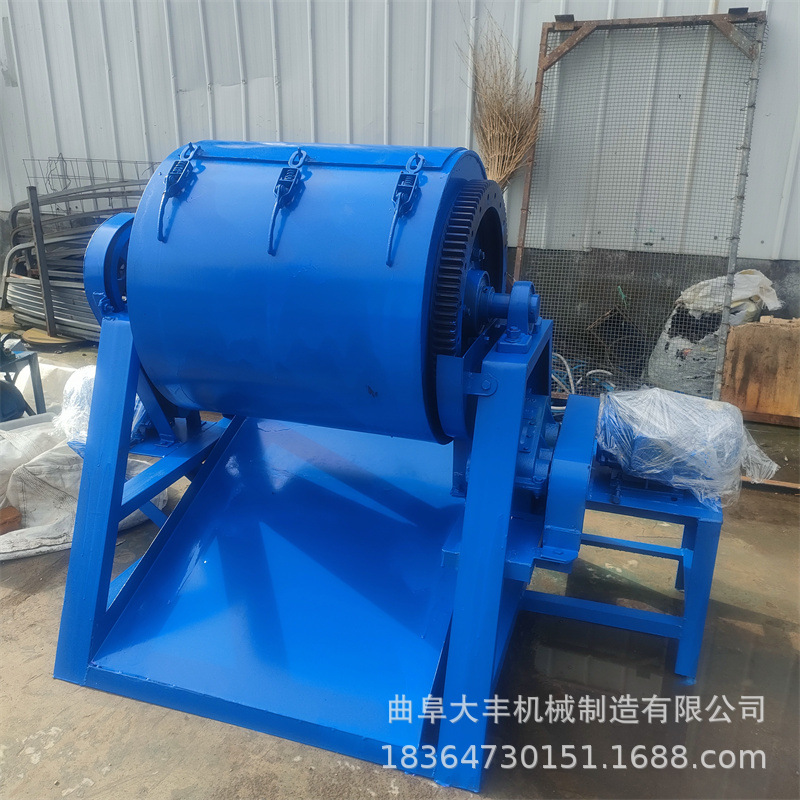 变频调速滚筒抛光机  塑料球去毛刺串光机  六角滚筒研磨机