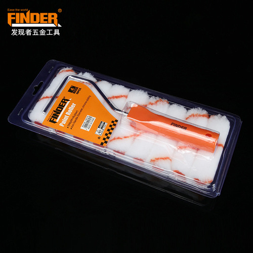 4 inch roller brush set decoration tool roller brush manufacturer wholesale polyester paint roller brush set paint brush