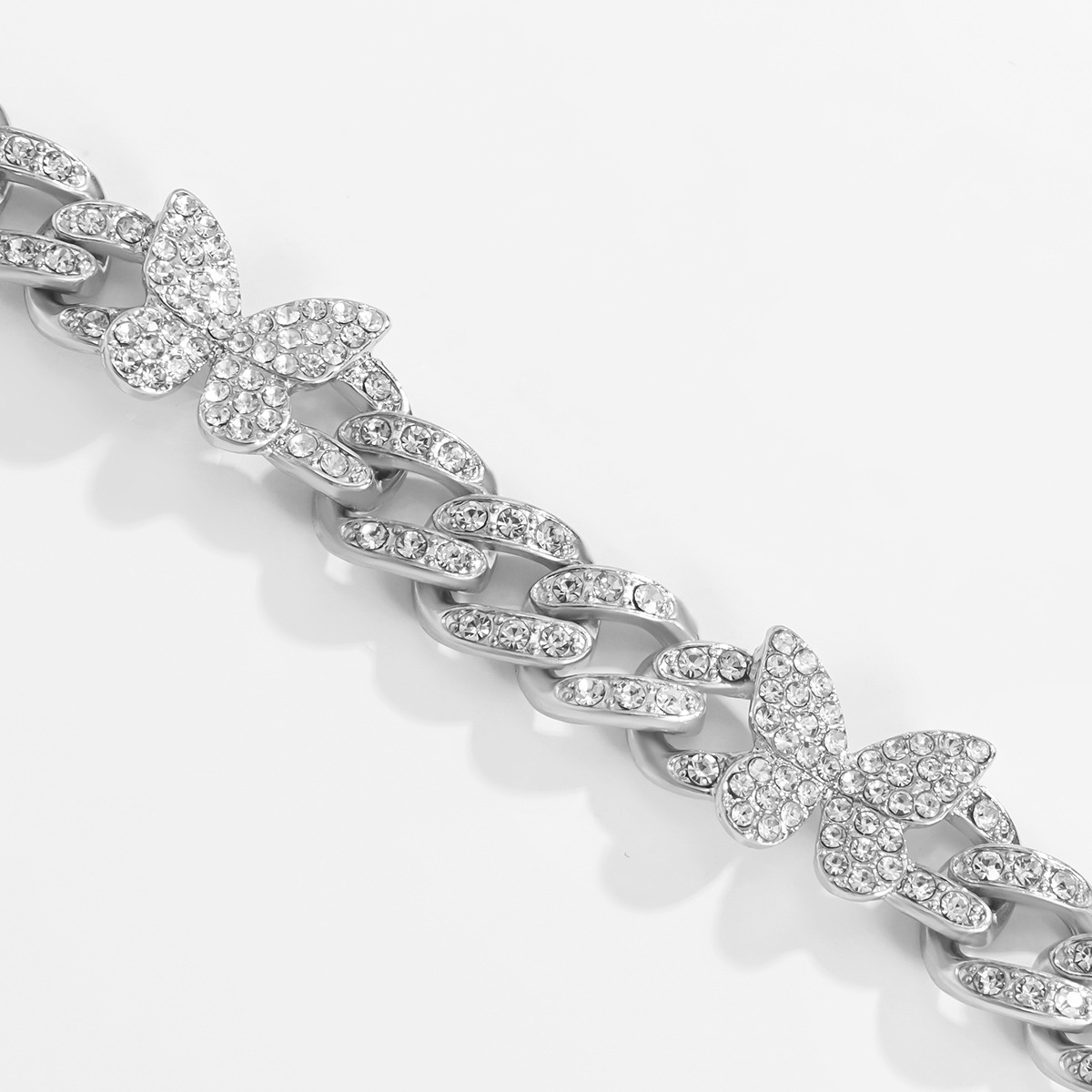 Bracelet De Cheville Papillon En Diamant display picture 10