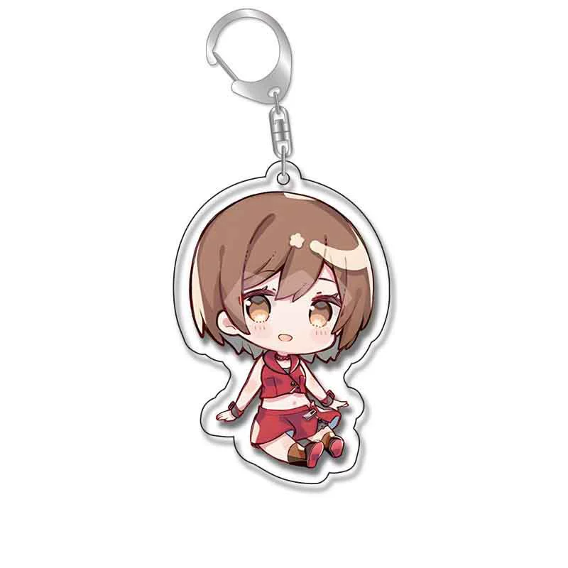 Keychain, acrylic high quality pendant, pack