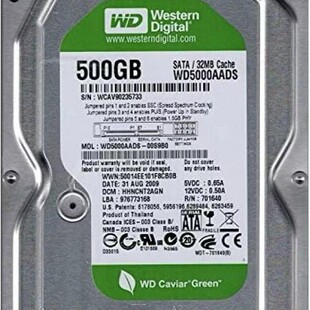 Hikvision WD/Western/Data WD500G отслеживая зеленый видео-рекордер жесткого диска поддерживает 24-часовой запуск