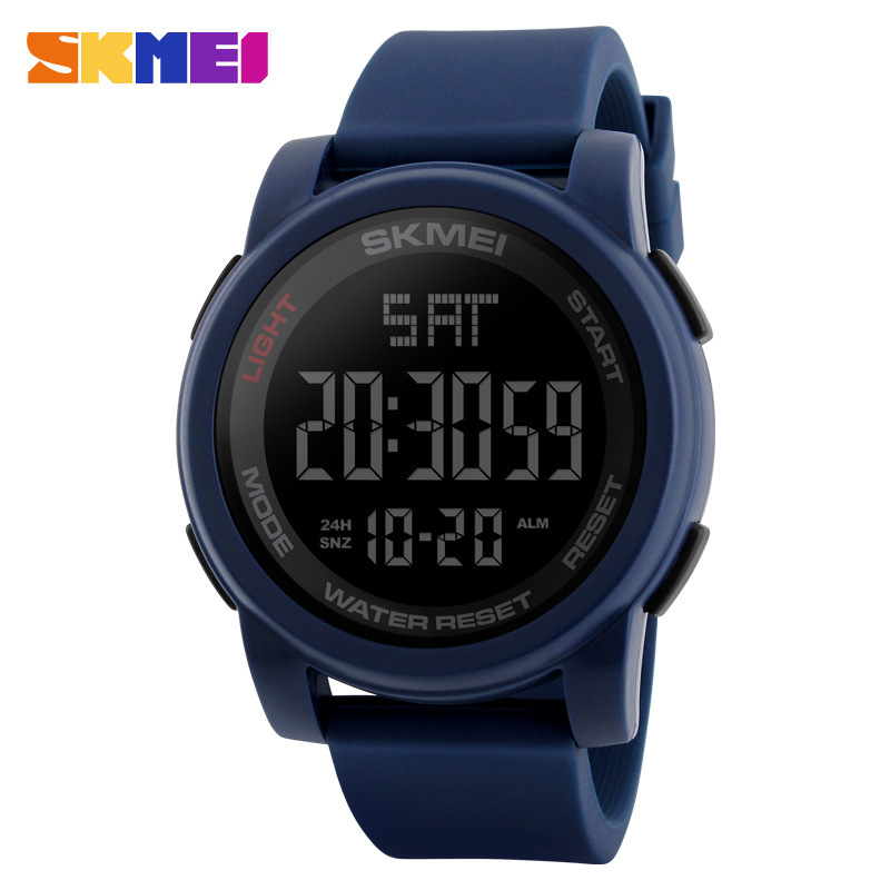 Skmei reloj deportivo personalizado para hombres de moda deportes al aire libre reloj electrónico multifunción Comercio exterior reloj de estudiante de Venta caliente