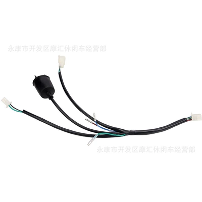 start line wiring harness – Power supply, ignition system accessories