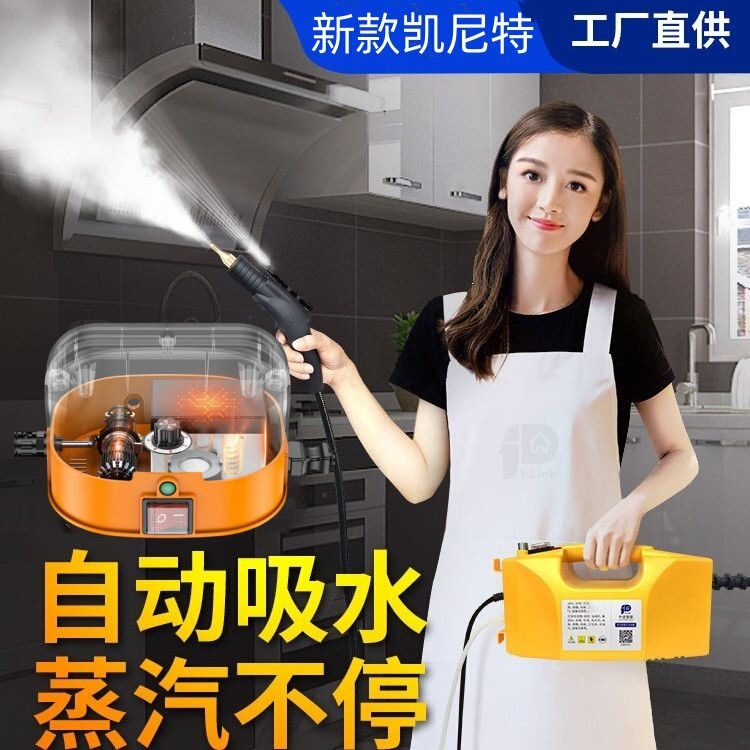 Steam Cleaning Machine, High Temperature and High Pressure, Removes Formaldehyde and Odors, Fumigates Car Wraps, Cleans and Disinfects Home Appliances