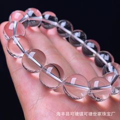 天然の白い水晶のブレスレットの卸売りのファッションは1円の水晶の手の串の男女のメーカーの直接販売ができます。