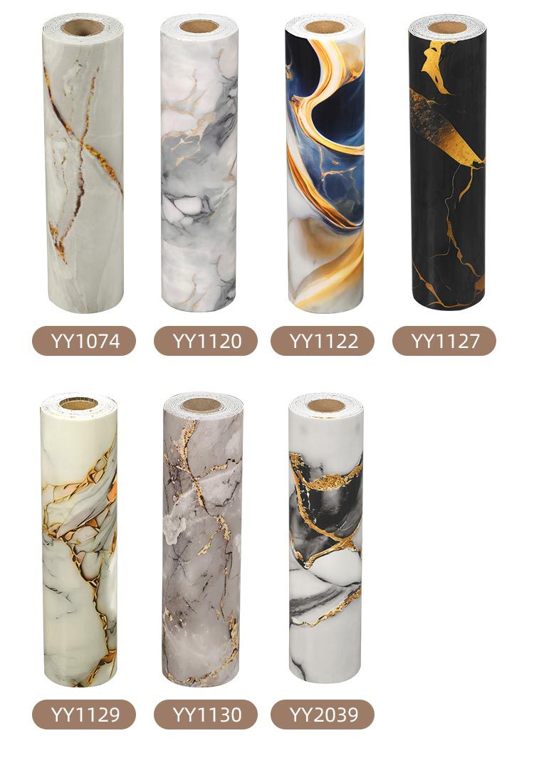 Self-adhesive Marble Wall Stickers For Kitchen And Bathroom Decor_voghion.com