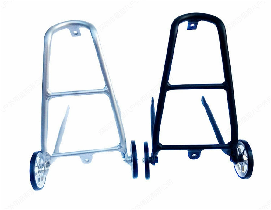 Используется для задней стойки, небольшой тканевой полки, Q версия, Хвостовая полка из алюминиевого сплава с легким колесом