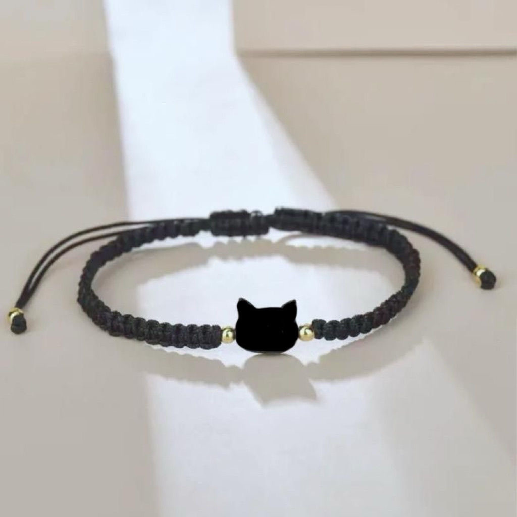 S146 black cat bracelet