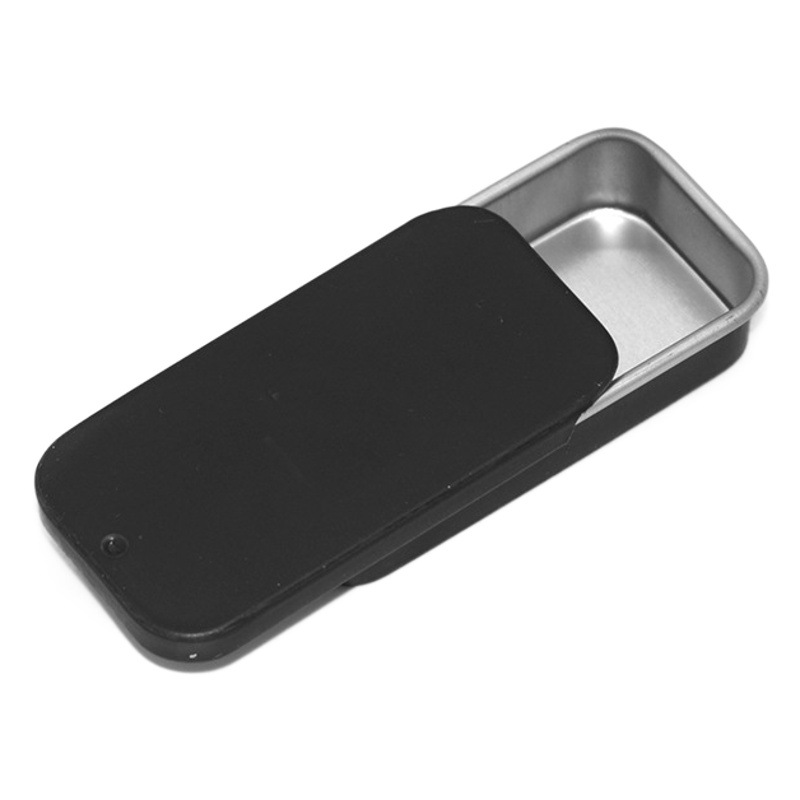 Caja de hojalata push-pull, caja de almacenamiento de hierro, caja de medicina portátil tipo cajonera, pastillas portátiles, caja de embalaje de hierro de madera de agar