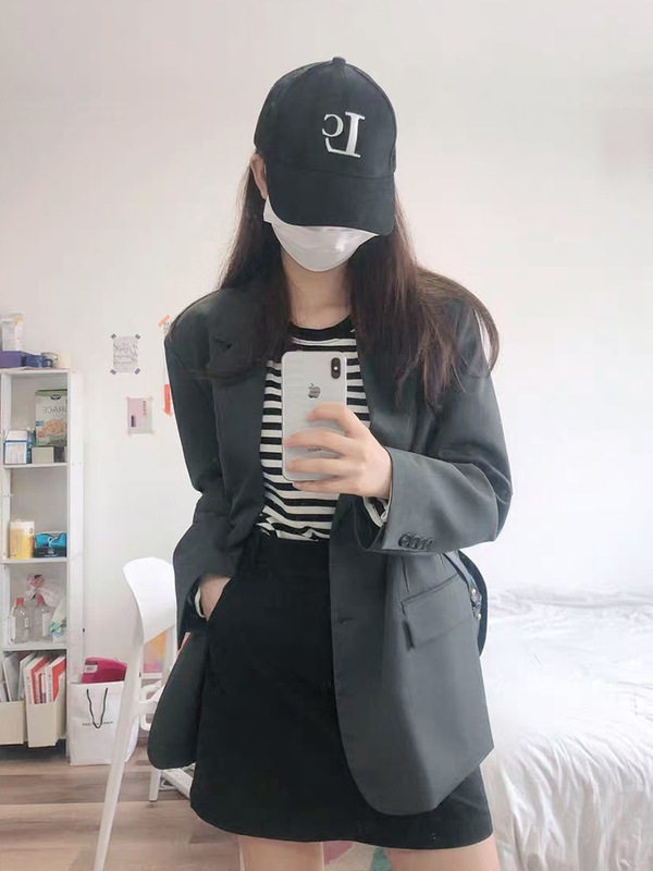 2025秋装新款西装外套女炸街设计感小众休闲咖色显瘦小西服|undefined