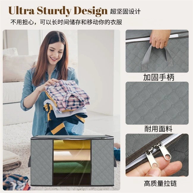 Duvet, storage bag for moving, pack, storage system non-woven cloth, increased thickness