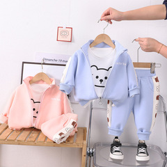 Little Girl Baseball Suit Set for 1-5 Years Old Boys, Sports and Casual Long-Sleeve Set for Toddlers and Baby Clothes, Trendy