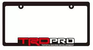 License plate holder/license plate holder: Car American Standard License Plate Frame - trd-pro