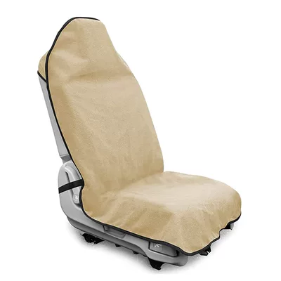 Seat cushion, seat cover Car Seat Elastic Breathable - beige-single-pack