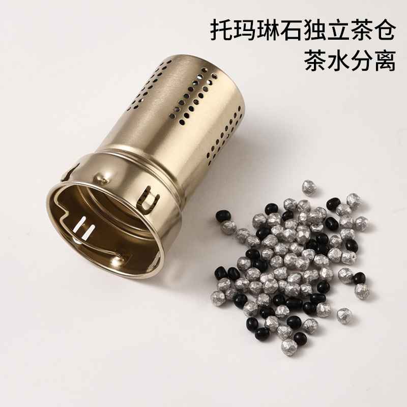 【质价甄选】550ml双层钛杯保温杯焖泡保鲜养生杯*1|undefined