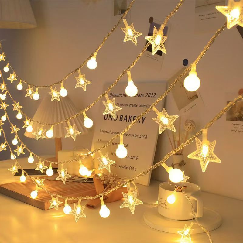 Camping atmosphere light string led star light string outdoor garden light tent decorative string light bulb lights wholesale Camping atmosphere light string led star light string outdoor garden light tent decorative string light bulb lights wholesale