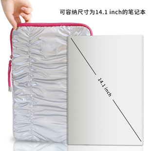 New High-Looking Storage Bag, Hand-Held Computer Liner Bag, Travel down Storage Bag, Large-Capacity Waterproof Computer Bag