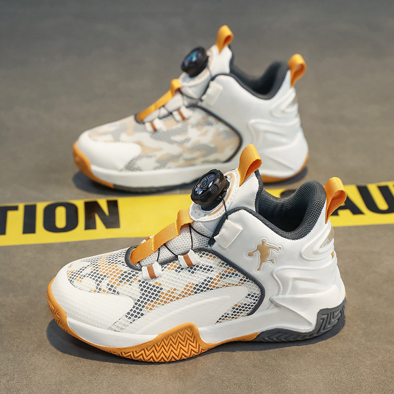 Basketballschoenen voor jongens ademend en antislip_voghion.com