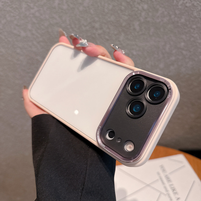 メタルレンズ対応 Apple 17 Pro Max 携帯電話ケース 高透明 iPhone 16 耐衝撃 15 Pro Max ハードケース 14|undefined