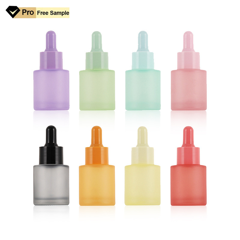 Beiluo スター スポット 20ml マカロン カラーすりガラス エッセンシャル オイル ボトル|undefined
