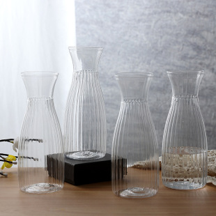 Luke Factory Direct Transparent Vase Creative ins Nordic Style Home Ornaments Living Room Dining Table Decoration Crafts