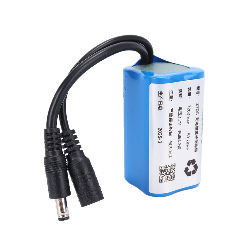 18650锂电池组3串11.1V12.6V户外音响LED灯玩具手持风扇可充电池|undefined