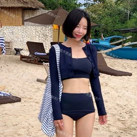比基尼;连体泳衣;三件套泳装