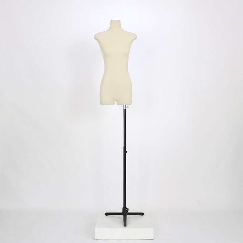 Mejorada modelo plano accesorios de las mujeres medio cuerpo ventana soporte muñeca tienda de ropa cuerpo modelo soporte de exhibición de cuerpo completo