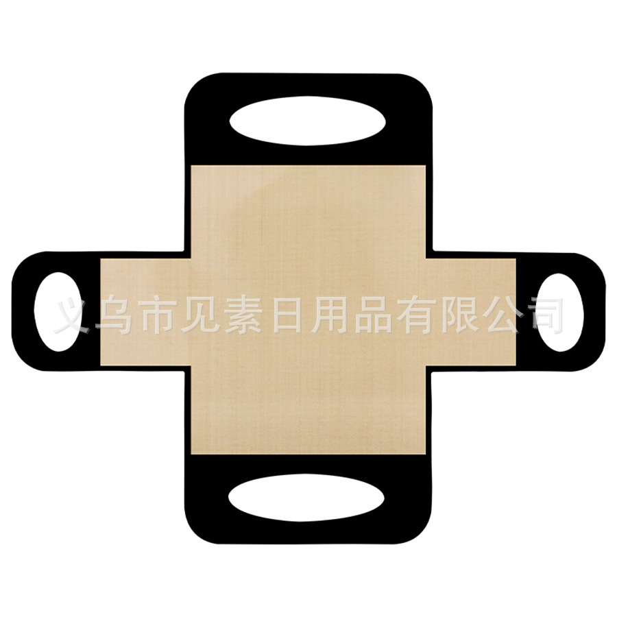 Silicone Baking Mat with Ear Hooks for Cross-Border Use 39*49 New Type Dough Transfer Mat Non-Stick Toast Mold Silicone Baking Mat