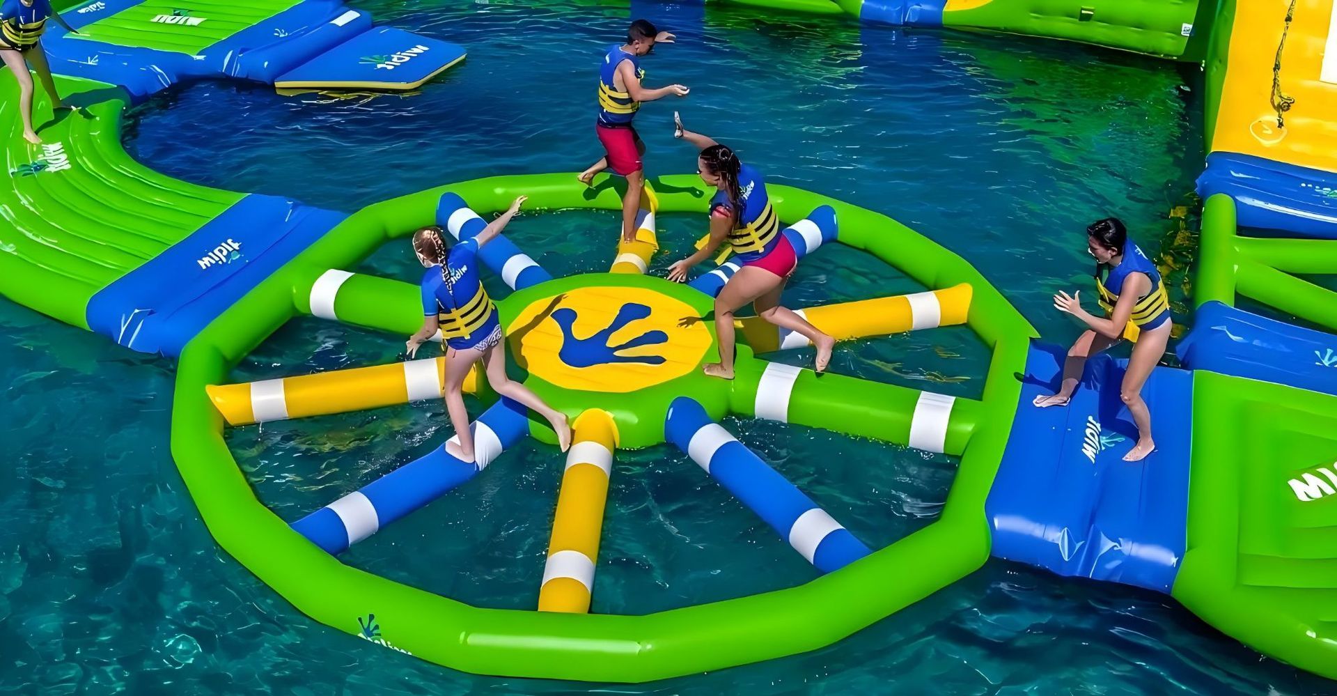 Agua inflable, castillos inflables, accesorios, juguetes para niños personalizados, inflables, al aire libre, gran lago, agua, agua, agua