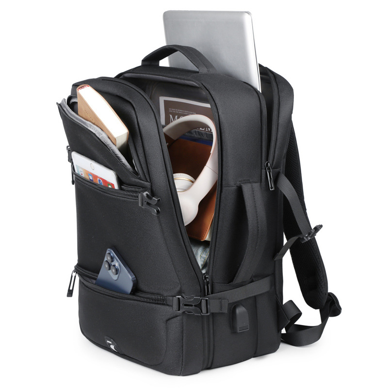 Mochila multifuncional transfronteriza Bolso de computadora de negocios para hombre Bolso de viaje al aire libre Bolso de mochila portátil de gran capacidad Libro
