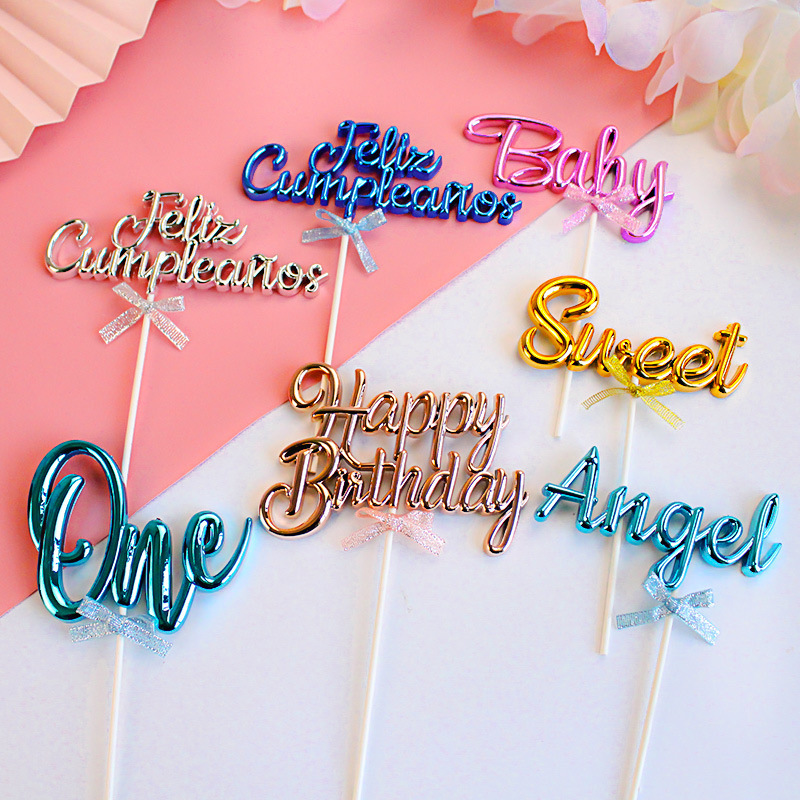 Copyright Amazon cake decoration stereo birthday card Happy Birthday baby/one/sweet Angel Copyright Amazon cake decoration stereo birthday card Happy Birthday baby/one/sweet Angel