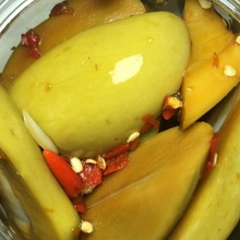 廣西南寧酸辣芒果每罐250g裝酸嘢腌制四季青芒時令橫州市