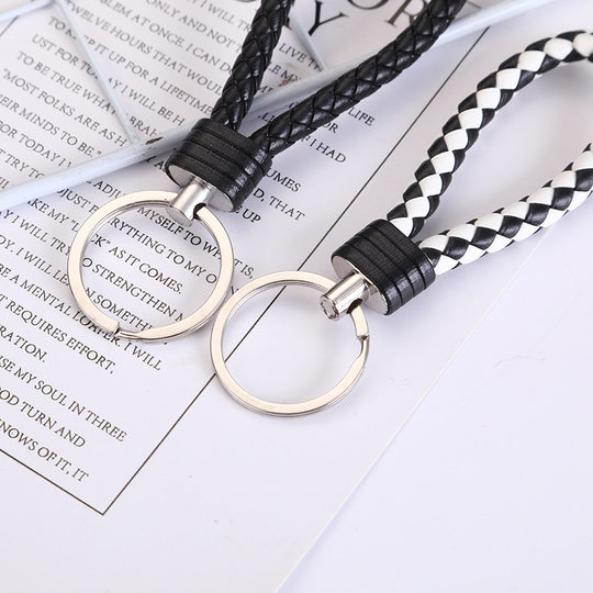 Key chain pendant braided rope car key pendant new anti-lost personality key chain key chain accessories pendant