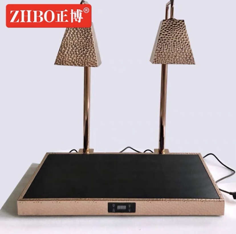 Lámpara de aislamiento de alimentos de buffet lámpara de calefacción de alimentos de restaurante lámpara de calefacción de mesa de calefacción de alimentos de restauración lámpara de barbacoa hotel comercial