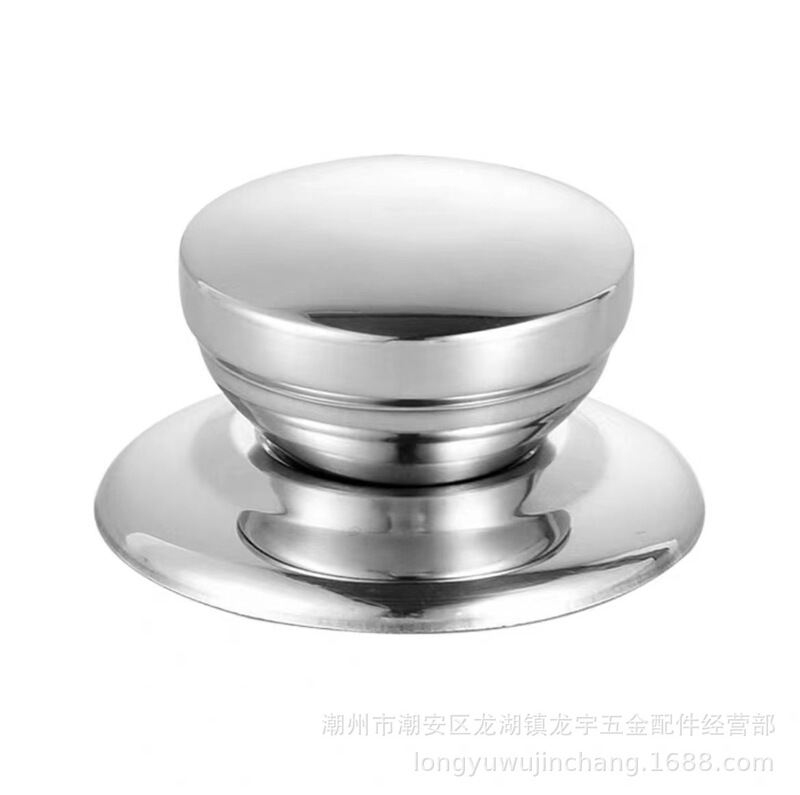 Kitchen Supplies Stainless Steel Pot Cover Non-scalding Beads Metal Pot Top Beads Steel Pot Twisted Pot Ding Pot Cover Pot Top Accessories