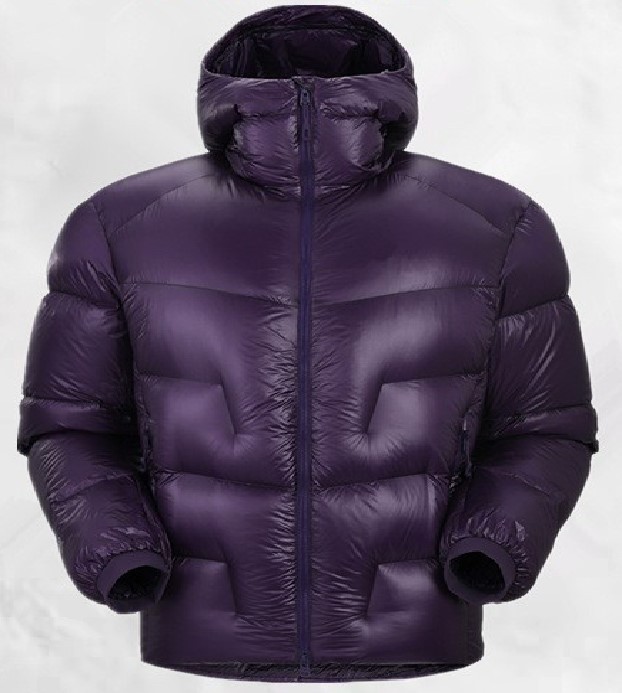 太阳石同款5000GT鹅绒服户外运动雪山加厚天池蓝羽绒服男|undefined