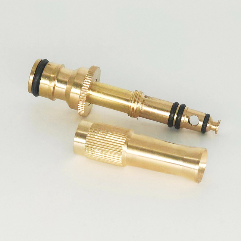 Copper High-Pressure Milk Nozzle Sprayer Connects to Tap Water Household Adjustable Sprayer Garden Hardware Watering Sprayer