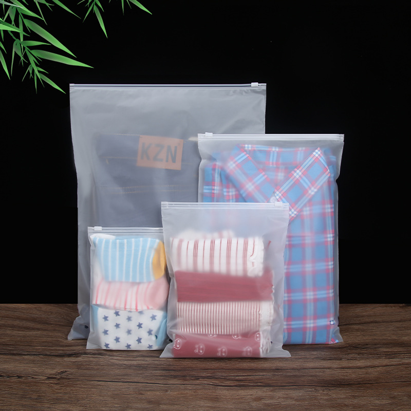 Ropa interior bolsa de cremallera plástico Eva ropa bolsa de hueso juguete joyería sujetador esmerilado bolsa ropa joyería bolsa de embalaje