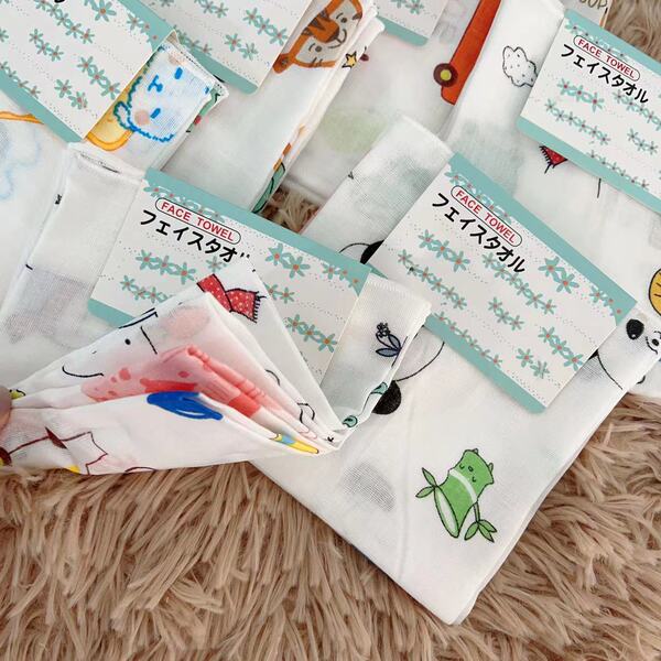 Cotton gauze handkerchief