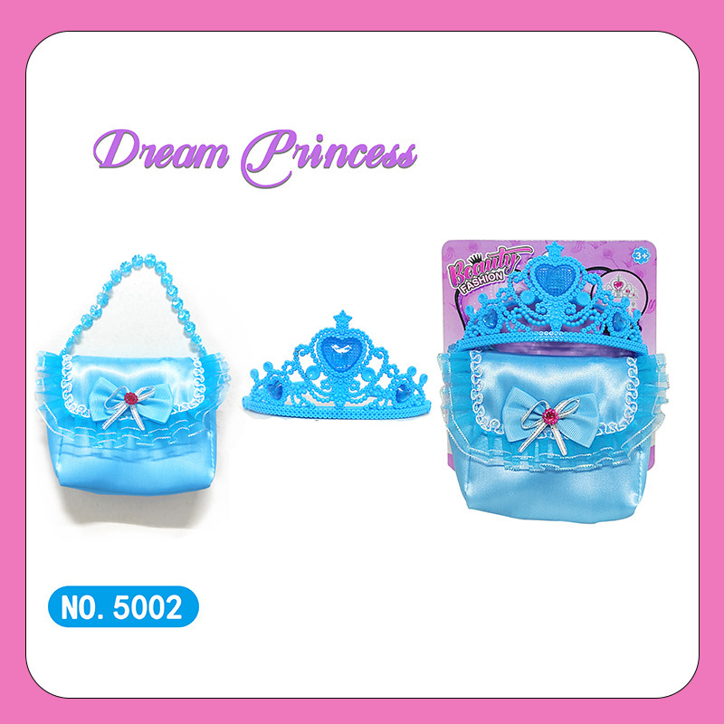 Fashionable trend bag, children's realistic family jewelry, set, toy, accessory, graduation party, dress up 2