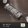 Big transparent sticker, 8 cells